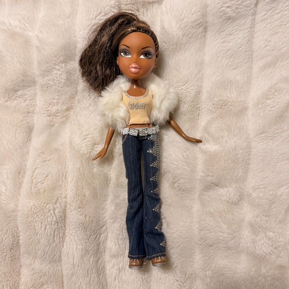 Vintage Y2K Extremely Rare Bratz Forever Diamondz Sasha Doll AS IS
